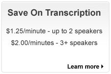 Transcription Cost Save Special